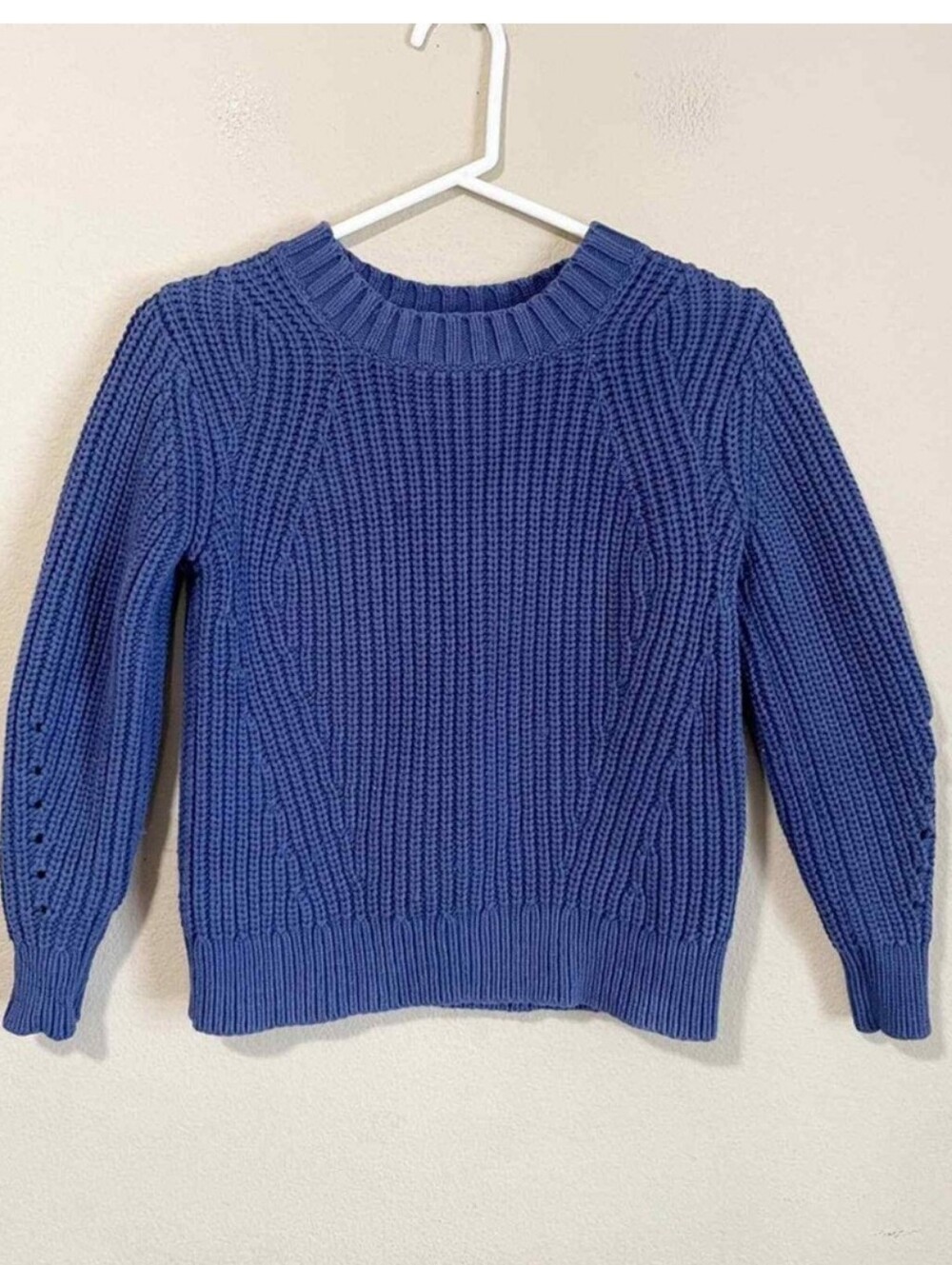 Everlane Cotton Crew Crop Sweater
